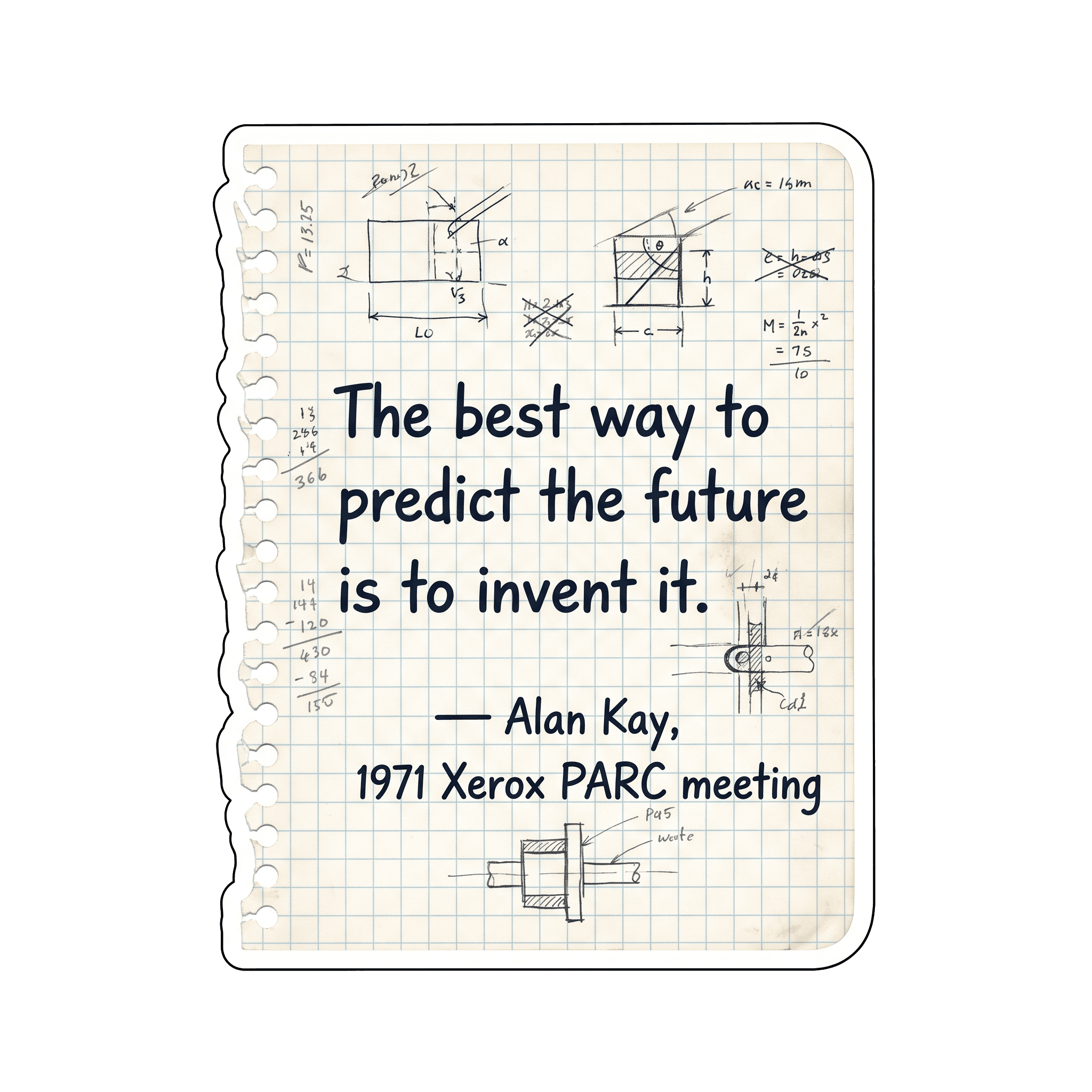 Invent the Future Engineering Sticker