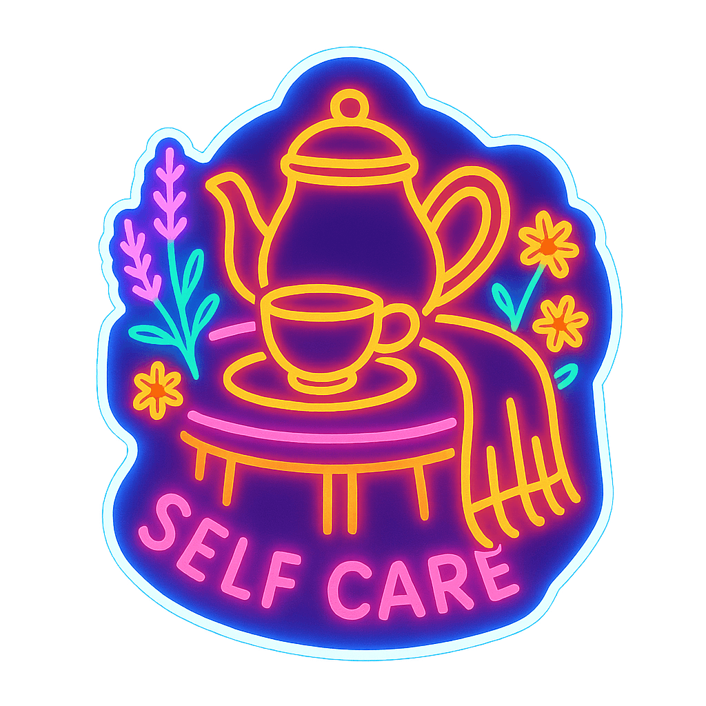 Self Care Tea Time Embellishment