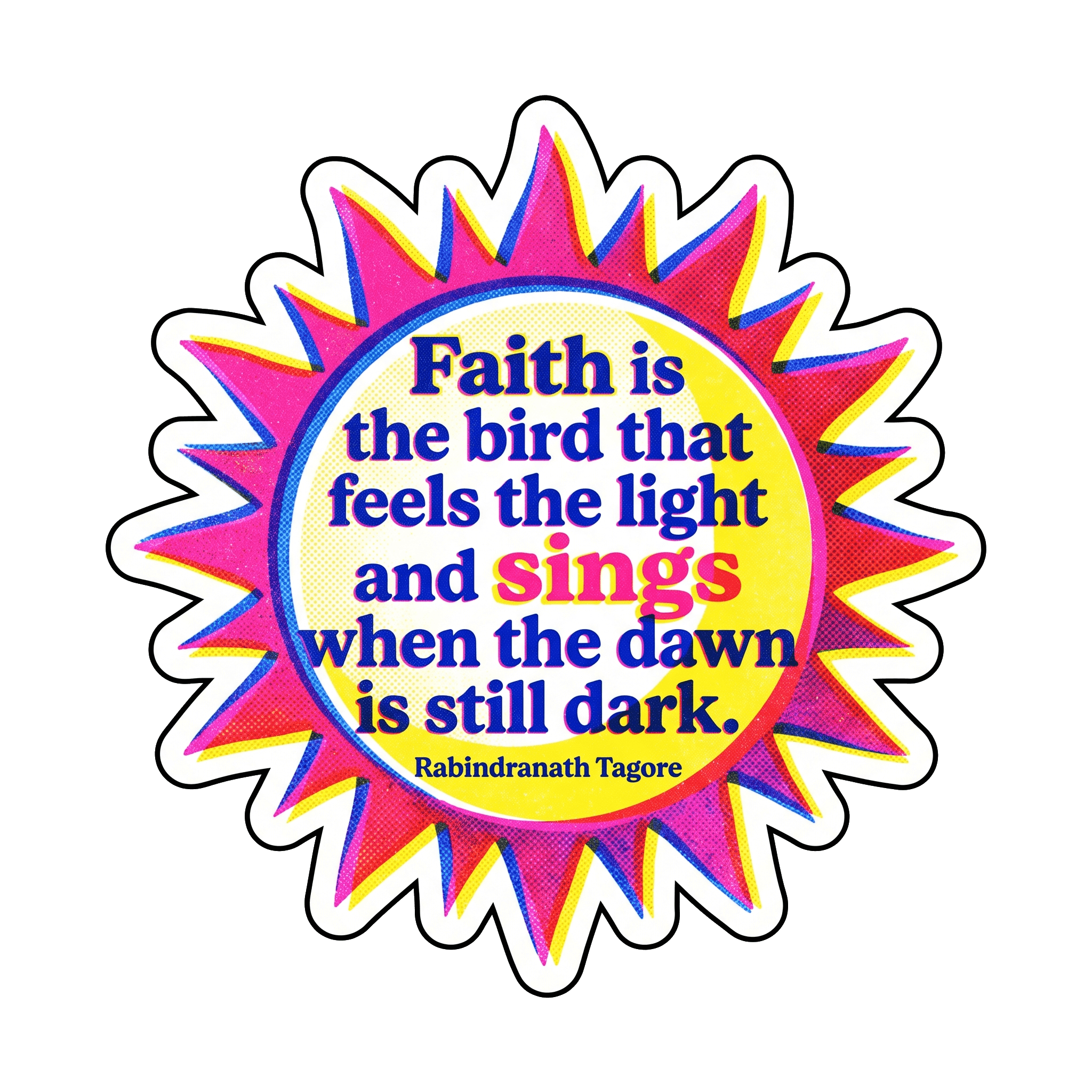 Rabindranath Tagore: Faith's Song in the Dark