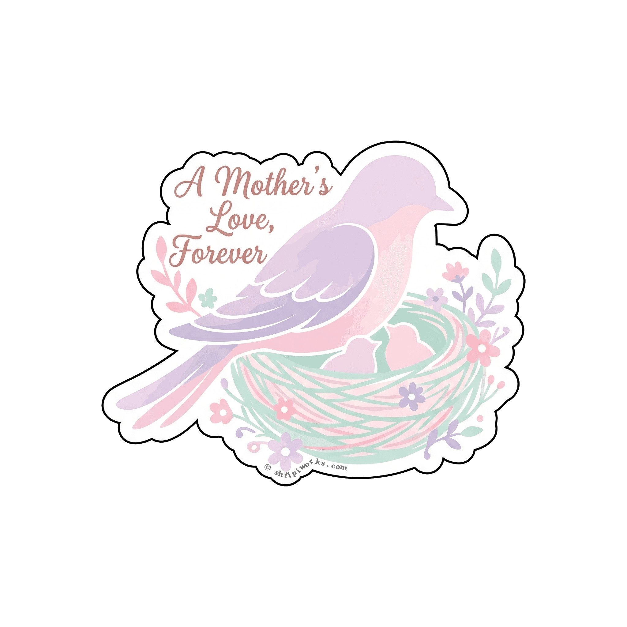 Mother Bird & Chicks: Enduring Love