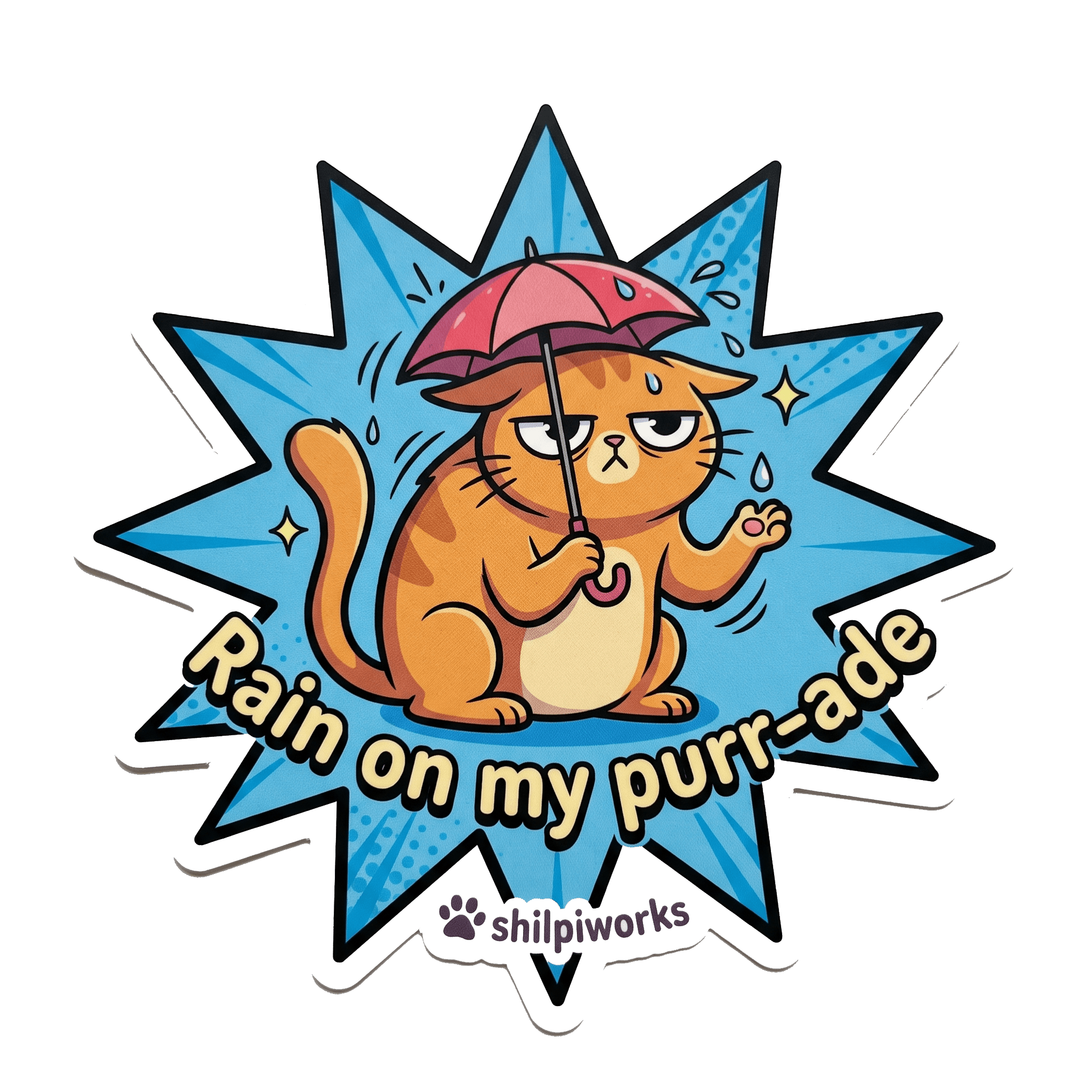Purr-ade Rained Out Feline Fun