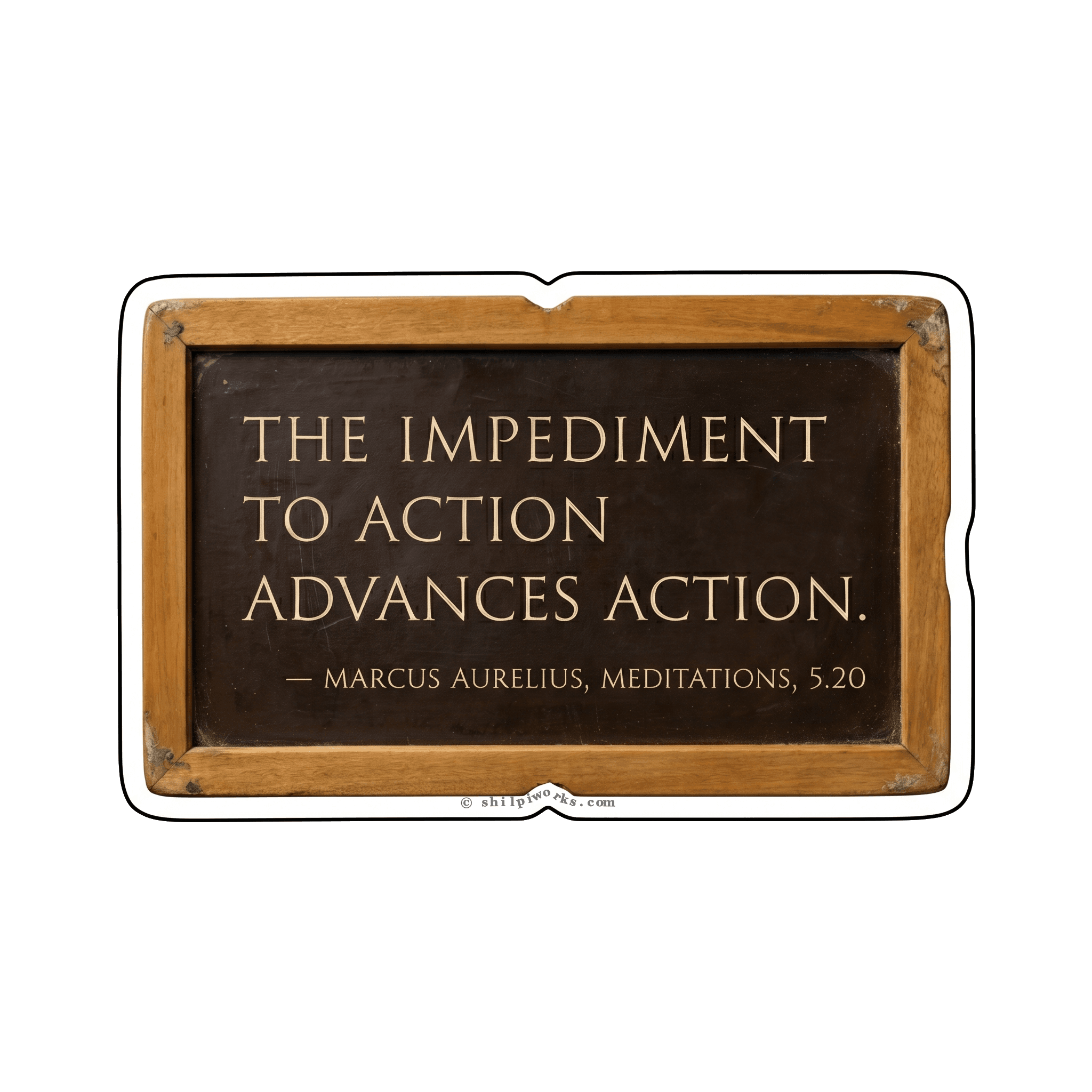 Marcus Aurelius Stoic Wisdom: Obstacles Advance Action