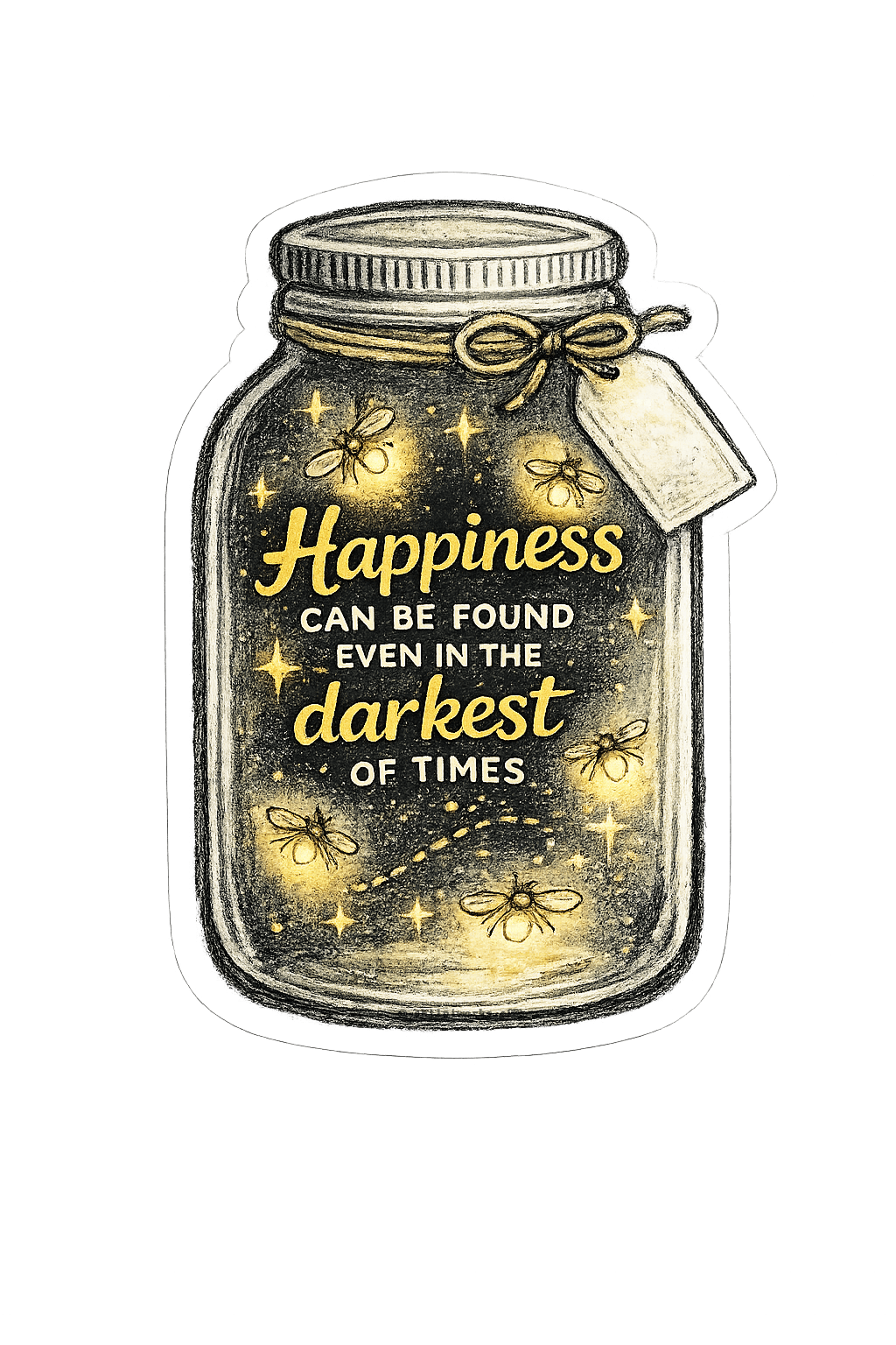 Firefly Jar Inspirational Message