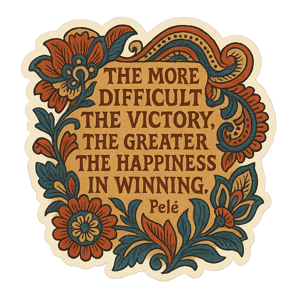 Pelé's Victory Happiness Philosophy