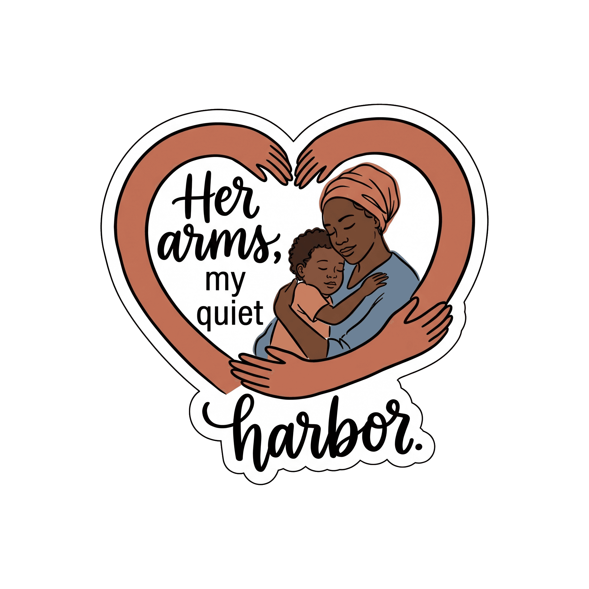 Mother's Embrace: A Quiet Harbor of Love and Comfort