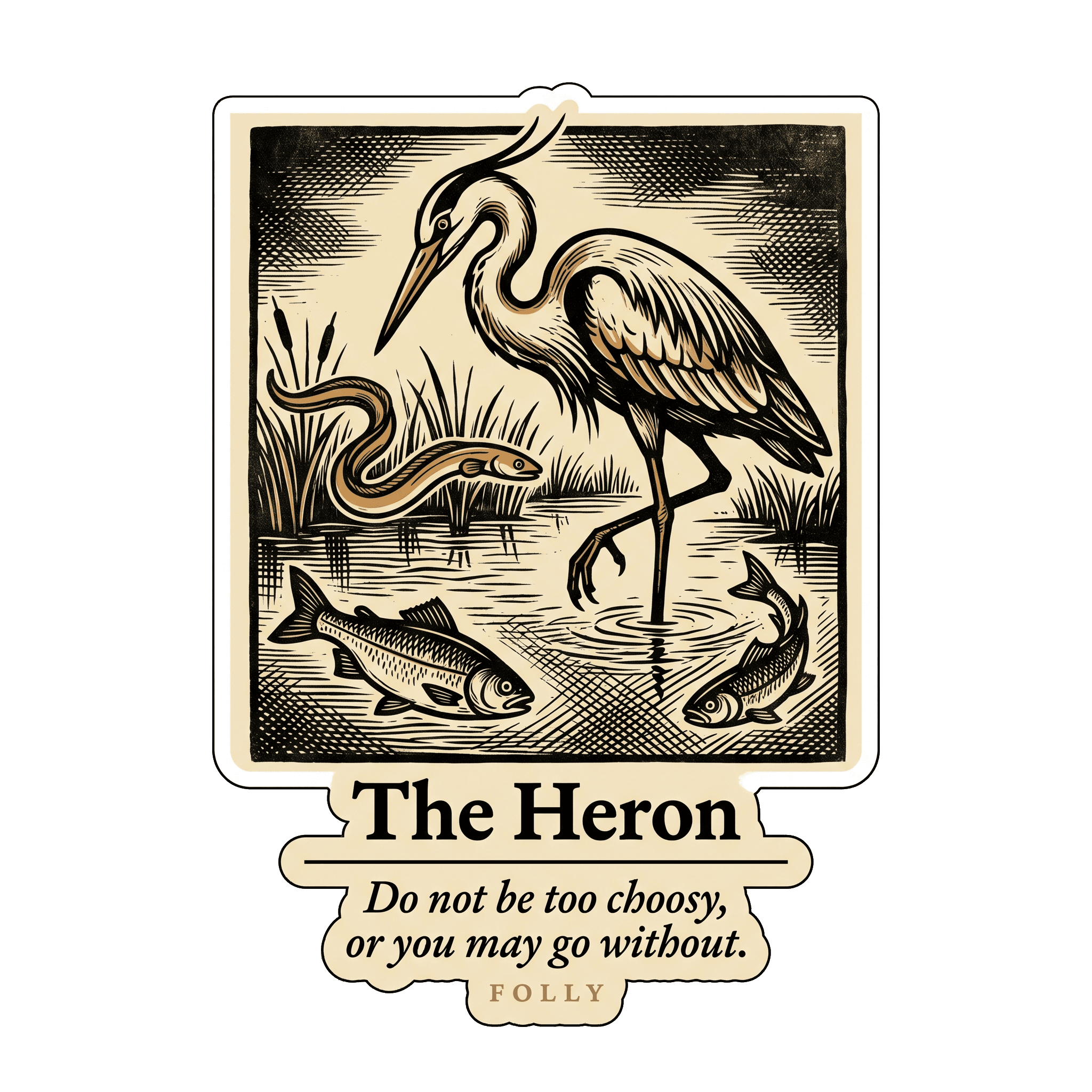 The Heron's Fable: Wisdom on Choice and Opportunity