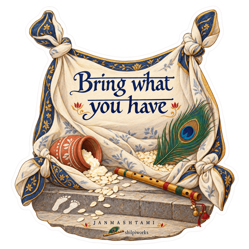 Bring What You Have Sticker