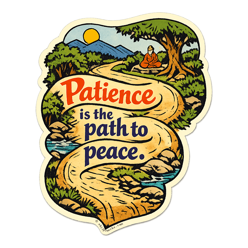 Serene Wisdom Journey: Patience to Inner Peace
