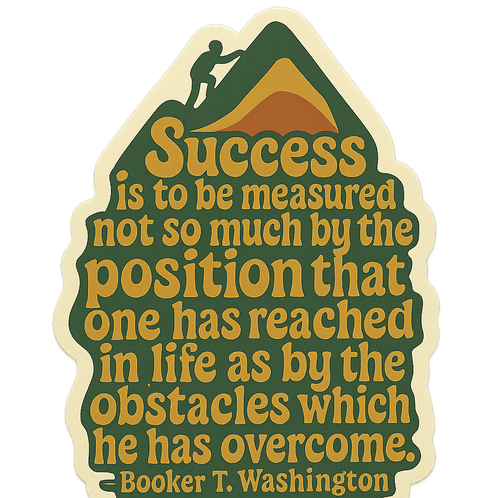 Booker T. Washington Quote