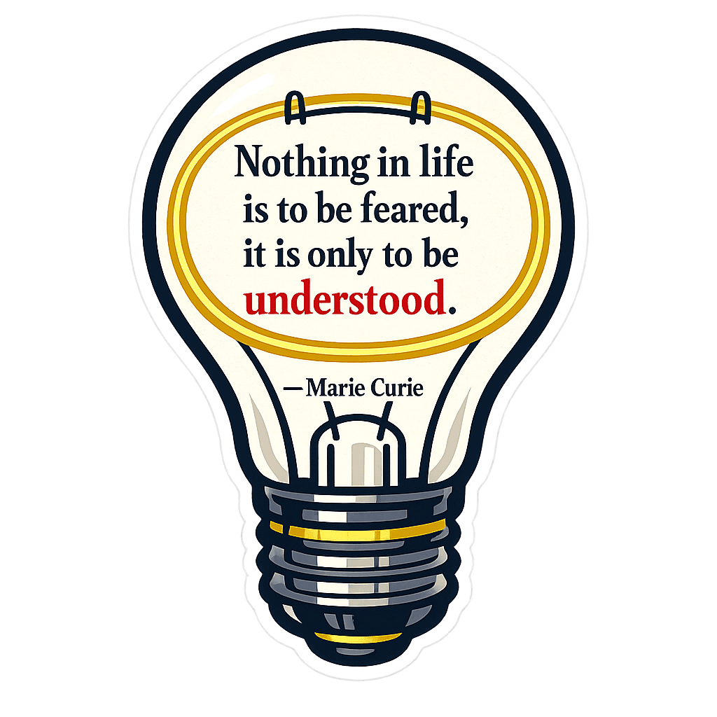 Marie Curie Lightbulb