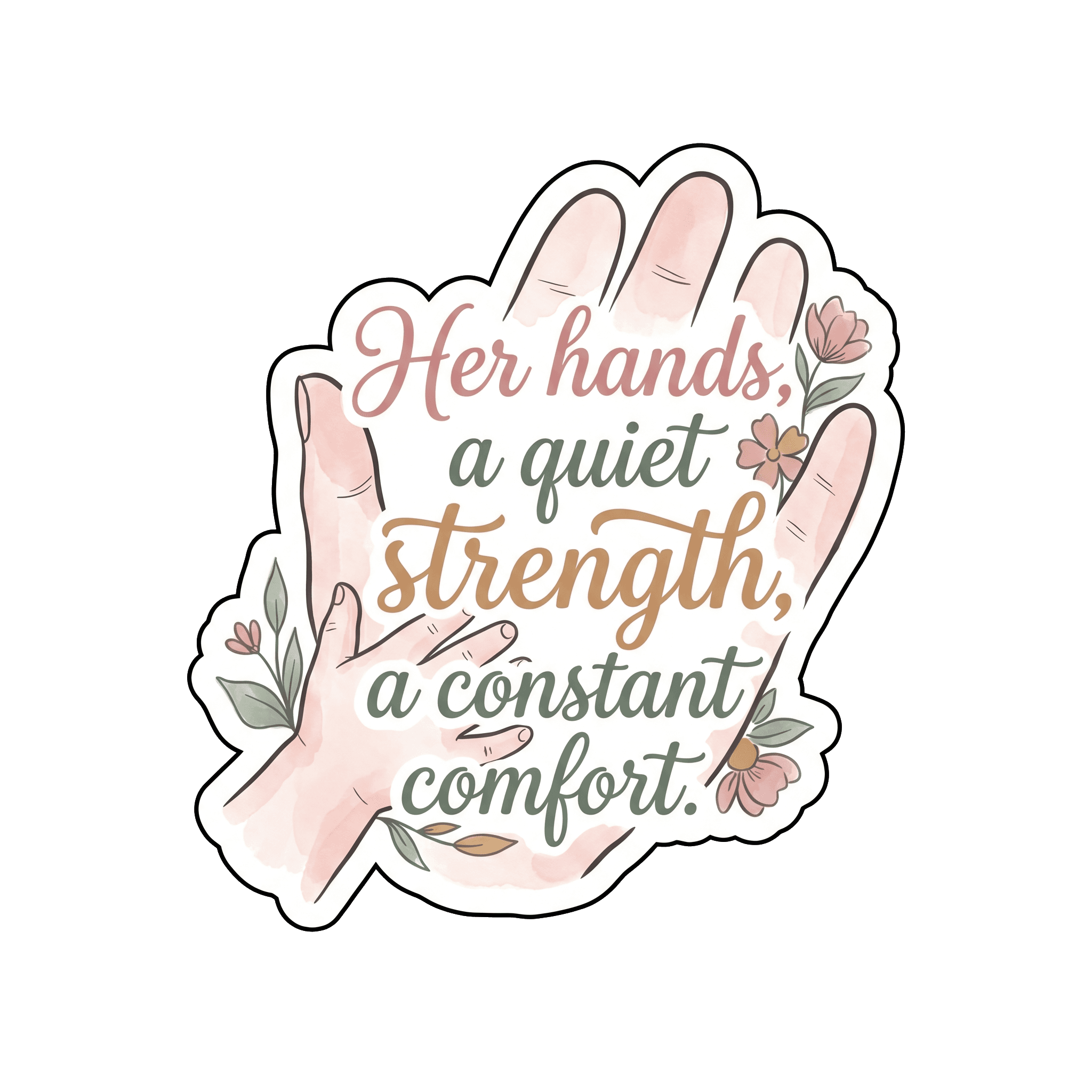 Nurturing Hands Quiet Strength Comfort