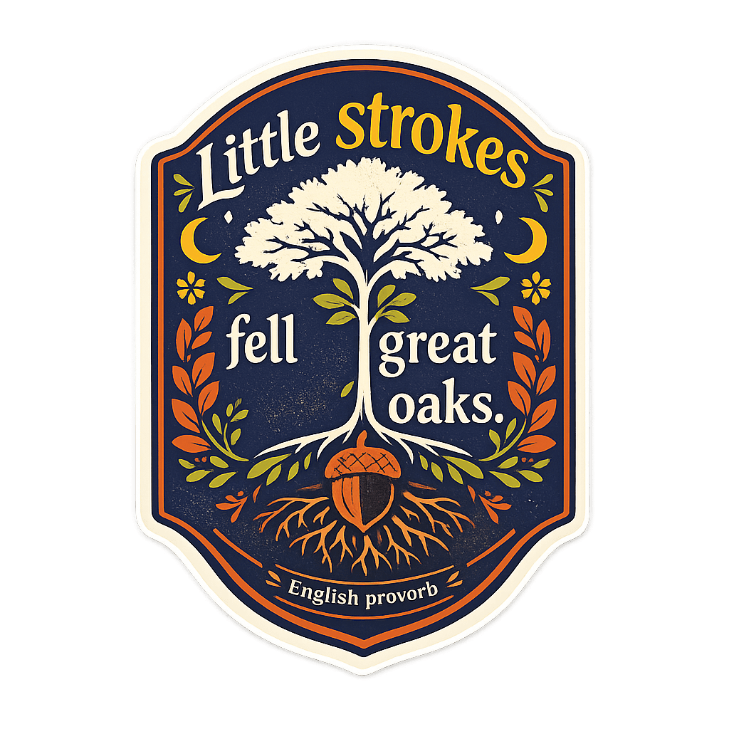 Steady Progress, Grand Achievements Inspiration