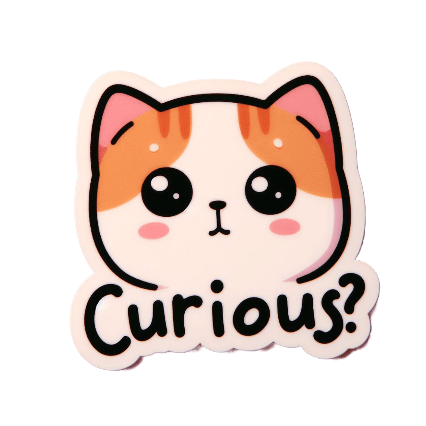 Adorable Curious Cat