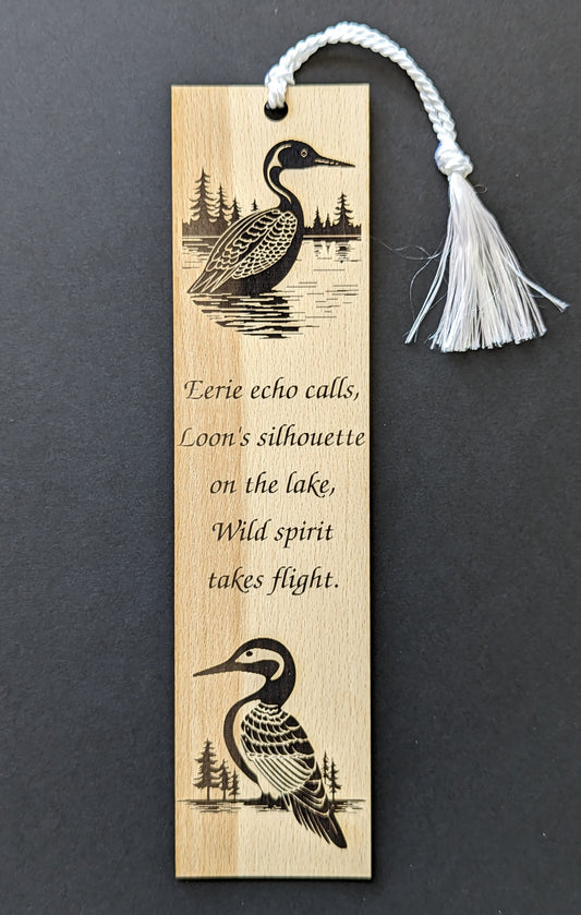 Bookmark: Wild spirit takes flight